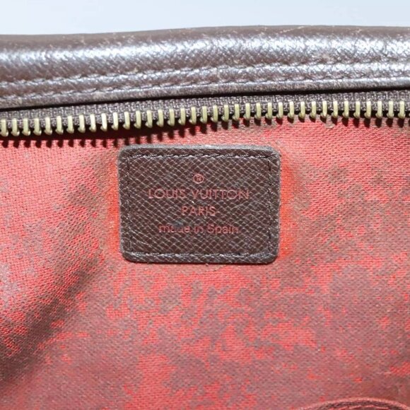 LOUIS VUITTON Damier Ebene Trousse Toilette25 Clutch Bag N47624 LV Auth 90282 - Picture 9 of 16